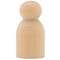 Small Wooden Peg Doll People Unfinished, 1-1/8 inch Baby Shape | Woodpeckers
